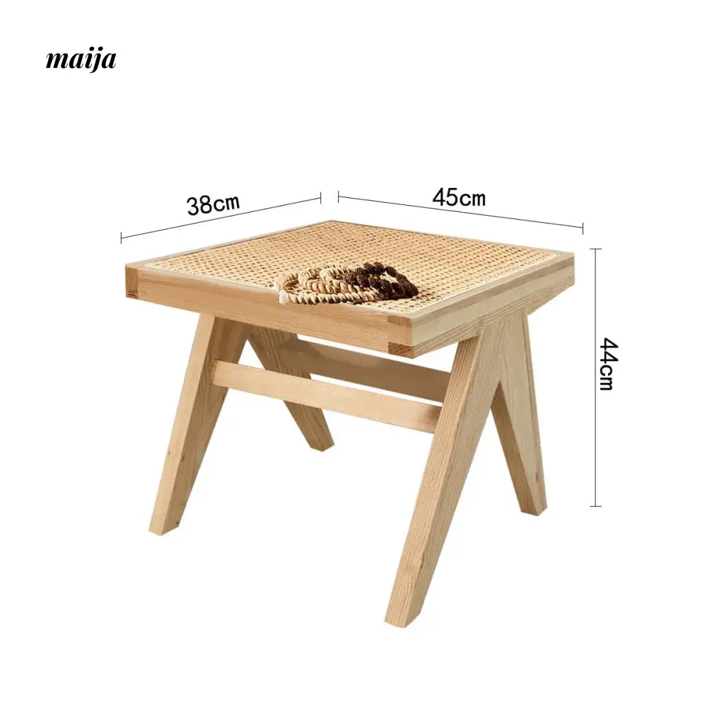 RATTAN CRAFTSMAN Rattan Shoe Stool Bench from RATTAN CRAFTSMAN