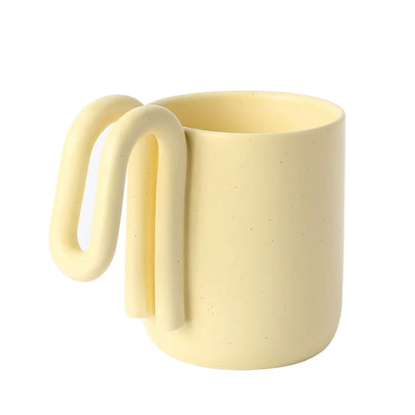 LENYVASEN Zara Nordic Ceramic Handle Cup from LENYVASEN