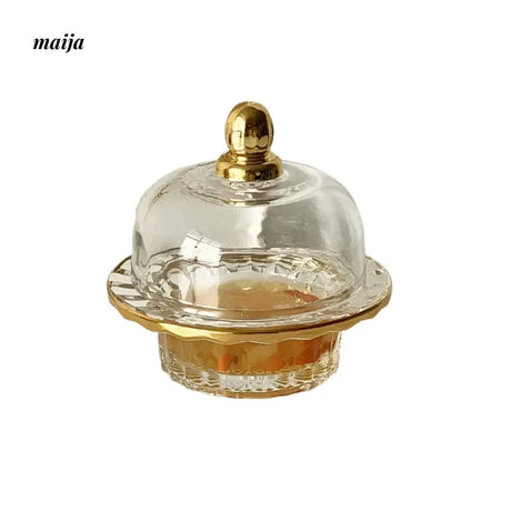 BANKE Transparent Bird's Nest Glass Bowl with Lid from BANKE