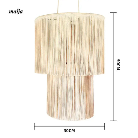 ZHANG MEIMEI Woven Lampshade Ceiling Lamp Tapestry from ZHANG MEIMEI