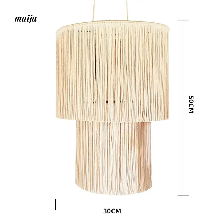 ZHANG MEIMEI Woven Lampshade Ceiling Lamp Tapestry from ZHANG MEIMEI