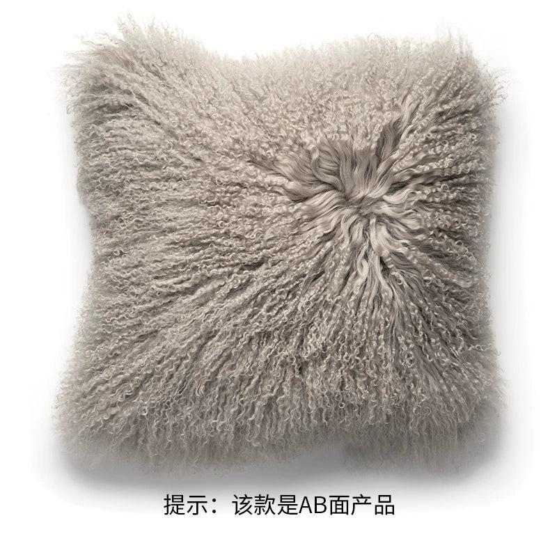 MISTYWOOD Leather Scandinavian Sofa Pillow from MISTYWOOD