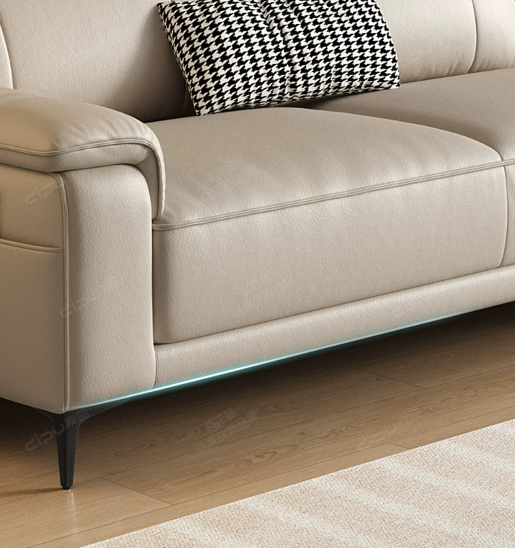 DIPU Arlo Minimalist Leather Sofa from DIPU