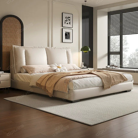 DIPU Rex Italian Luxury Leather Bed from DIPU