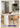 LOWERLEFT Cream Island Dining Table from Lower Left