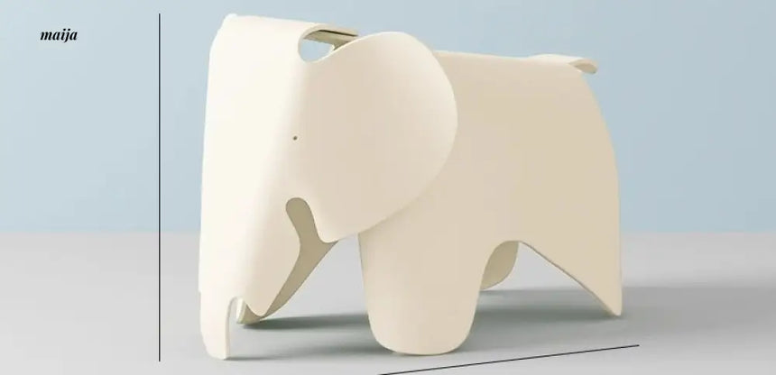 LOWERLEFT Decorative Children's Shoes Changing Stool from Lower Left