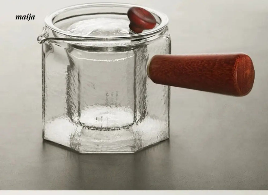 JOTO Glass Teapot Bubble Tea Cup Kung Fu Tea from JOTO