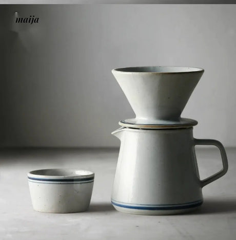 JOTO Ceramic Filter Pot V60 Coffee Hand Set from JOTO