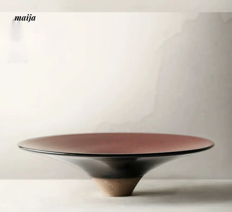 JOTO High Footed Ceramic Plate Italian Pasta Plate from JOTO
