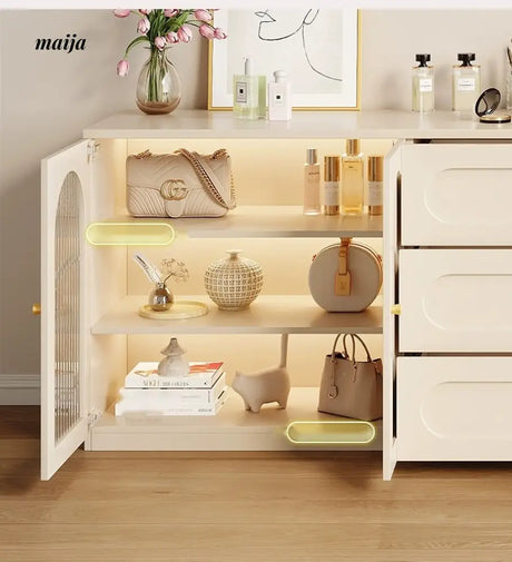 MEIHOUSE French Cream Dressing Table Modern Desk Chest Bedroom from MEIHOUSE