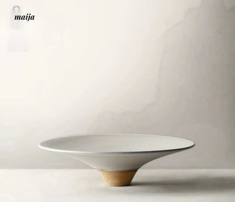 JOTO High Footed Ceramic Plate Italian Pasta Plate from JOTO