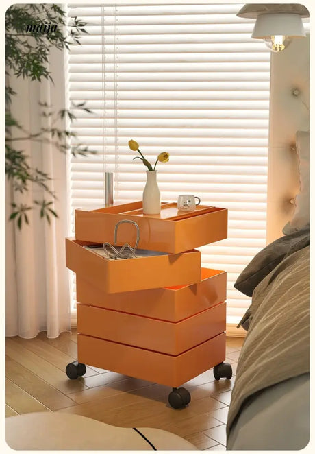 PUMPKIN BOX Rotating Storage Bedside Cabinet from PUMPKIN BOX