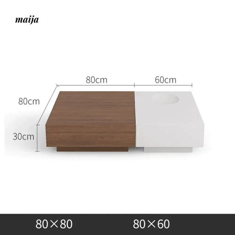 NAVI Walnut Coffee Table from NAVI