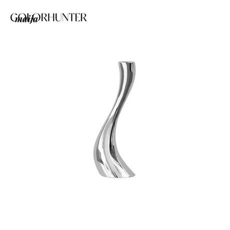 COLOURHUNTER Modern Metal Candle Holder from maija