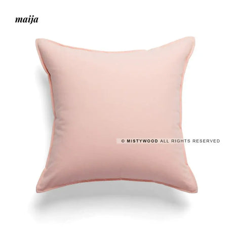 MISTYWOOD Cotton Canvas Pillow for Bedroom from MISTYWOOD