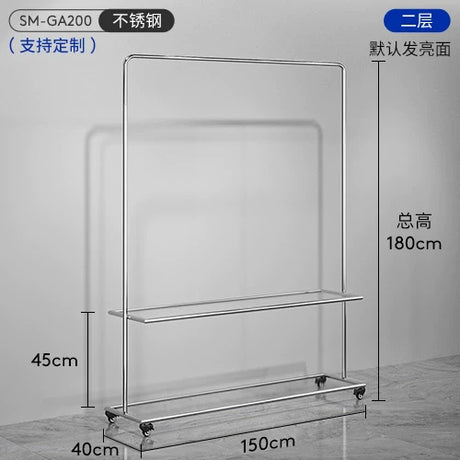 SM Stella Stainless Steel Clothing Prop Stand from SM