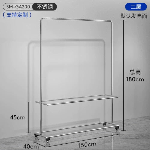 SM Stella Stainless Steel Clothing Prop Stand from SM