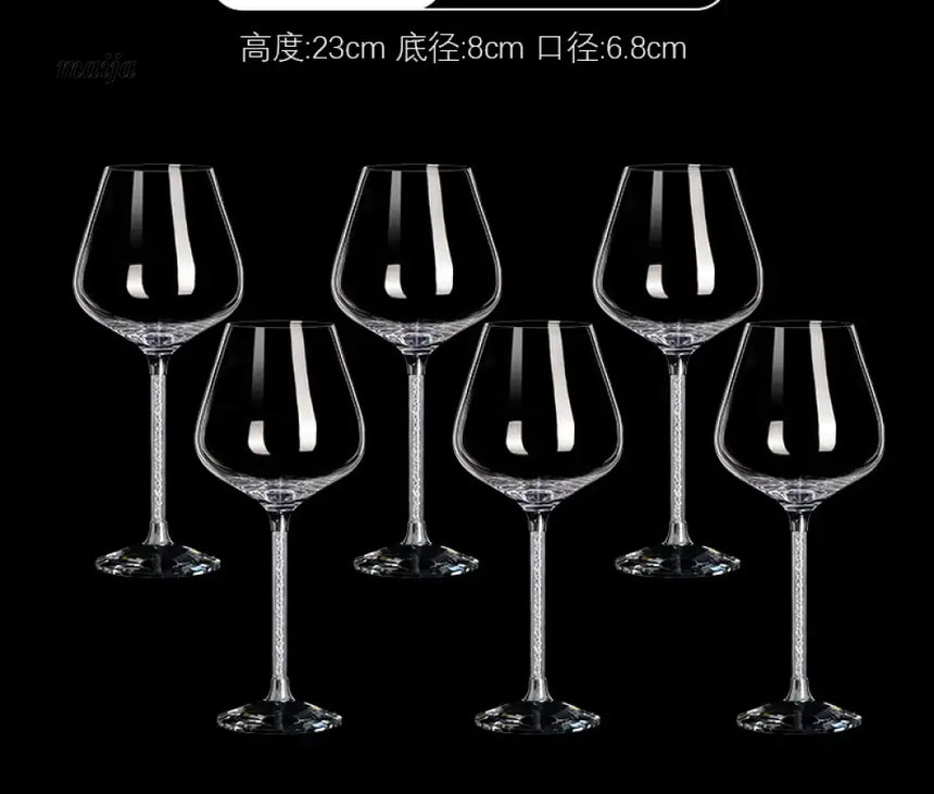 Diamond Stem Red Wine Glass from KEYHUAN