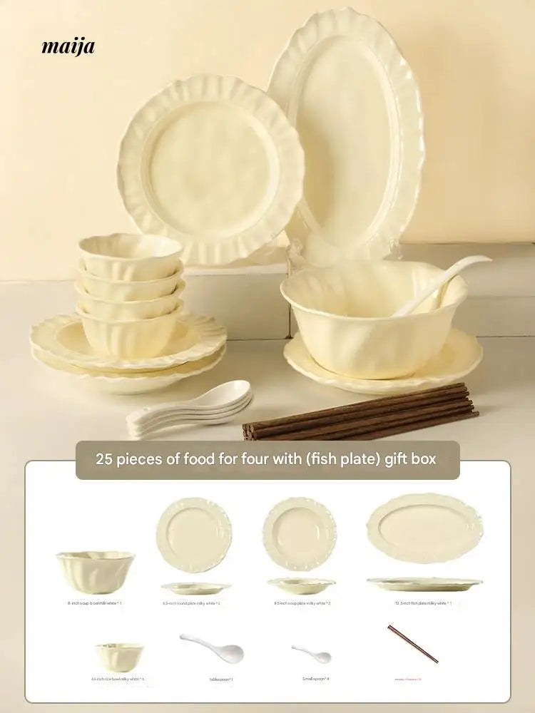 MOSE Creamy Tableware Collection from MOSE