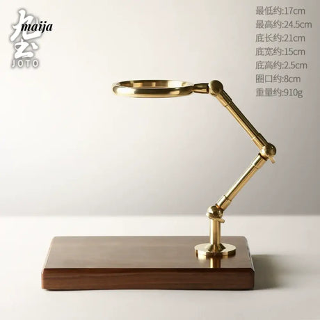 JOTO Rough Pottery Bronze Filter Coffee V60 Cup from JOTO