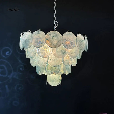 NANCY Italian Designer Glass Chandelier for Living Room from NANCY