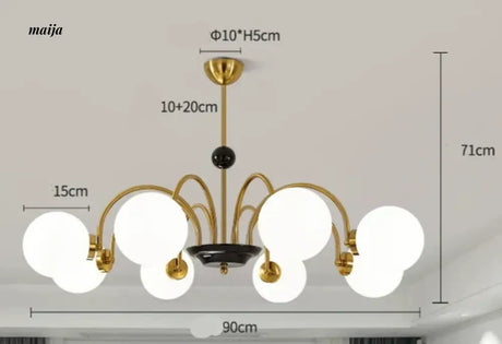 GVG Scandinavian Modern Minimalistic Ceiling Lamp from GVG
