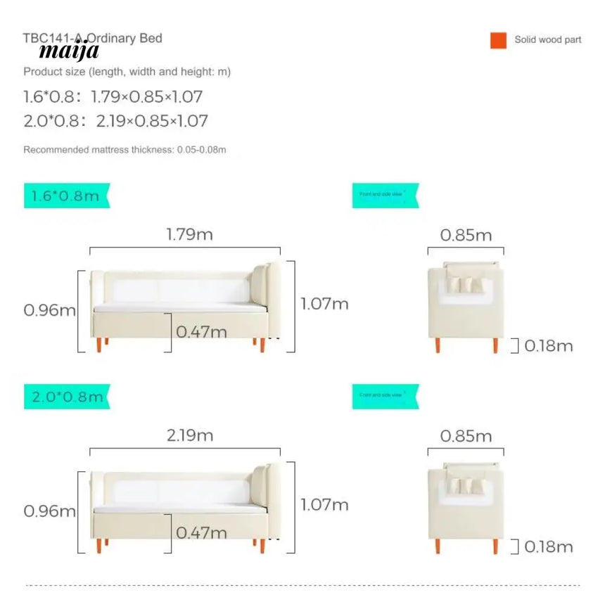 LINSYKIDS Claymore Bed Extender with Guardrail from LINSY KIDS