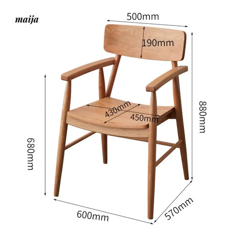 XIXI Mackenzie Solid Wood Chair from XIXI