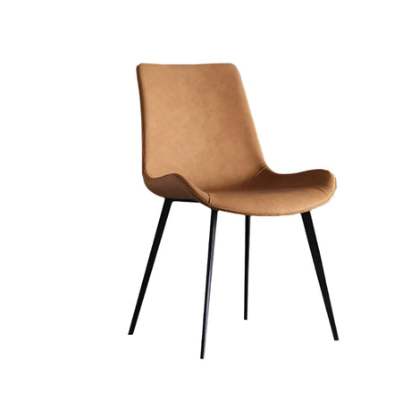 YUEMAI Luca Italian Saddle Leather Dining Chair from YUEMAI