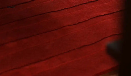 UNDERLAND Red Retro Handmade Rug from UNDERLAND