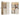 MEIHOUSE French Cream Sliding Door Bedroom Wardrobe Modern Storage from MEIHOUSE