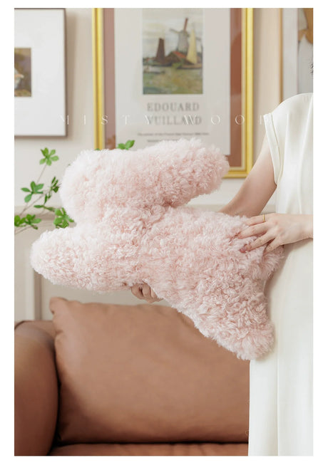 MISTYWOOD Woolen Plush Doll Pillow from MISTYWOOD
