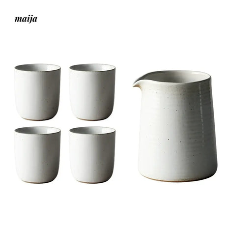 JOTO Japanese Handmade Coffee Set Simple Design from JOTO