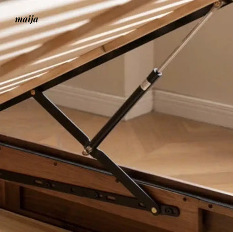 GENJI High Bunk Solid Wood Box Bed from GENJI