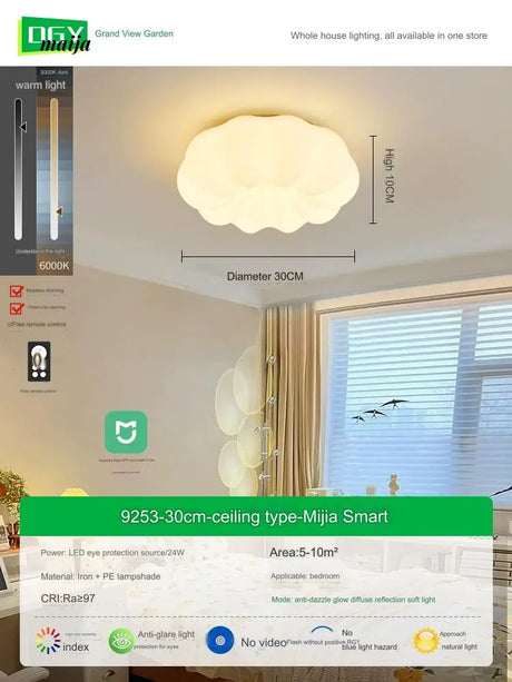 GVG Biscuit Ceiling Light from GVG