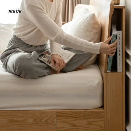 GENJI Grant Solid Wood Bed from GENJI