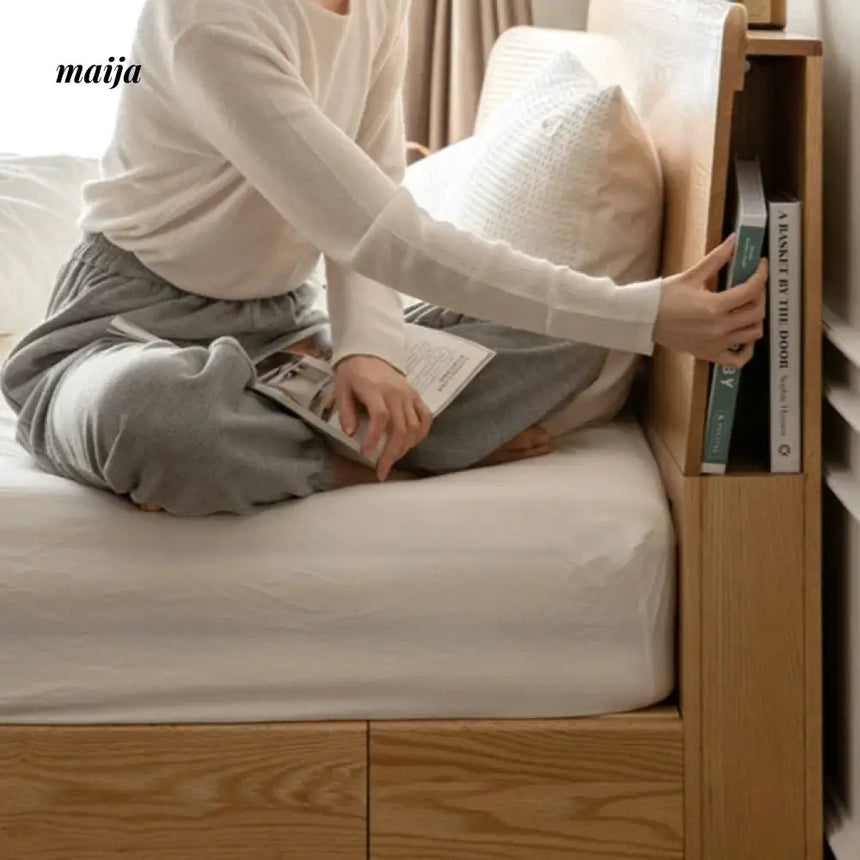 GENJI Grant Solid Wood Bed from GENJI