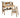 Esma Adjustable Student Desk Set from maija