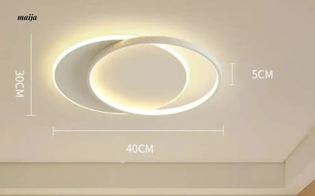 GVG Eternity Loop Ultra Thin LED Ceiling Light from GVG