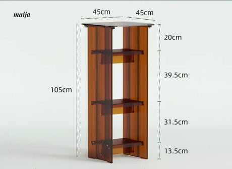 PUMPKIN BOX Nordic Acrylic Tall Table from PUMPKIN BOX
