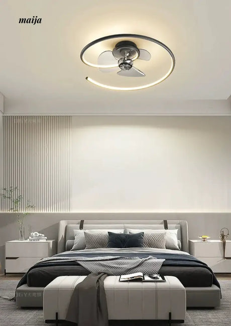 GVG Air Fan Modern Minimalistic Ceiling Light from Kaiyashi