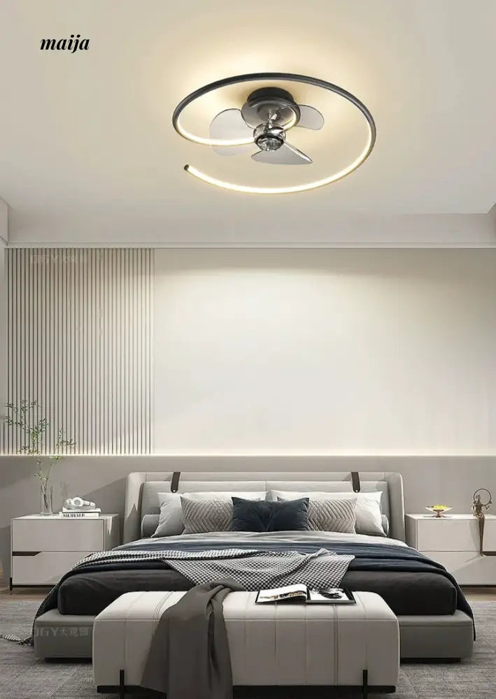 GVG Air Fan Modern Minimalistic Ceiling Light from Kaiyashi