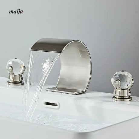 Crescent Waterfall Faucet from Kaiyashi