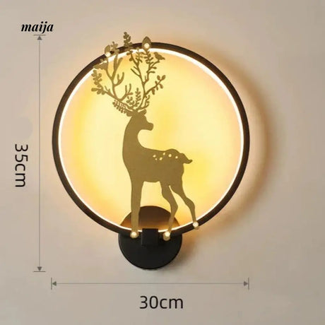 RUIDUN Deer Wall Lamp from Ruidun