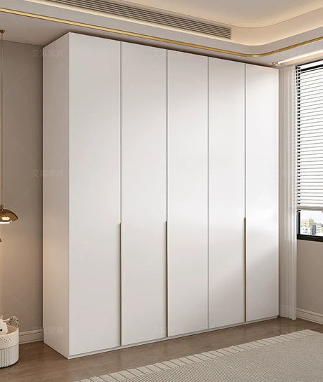 AIWO Lucille European Pine Cream Wardrobe with Dressing Table from AIWO