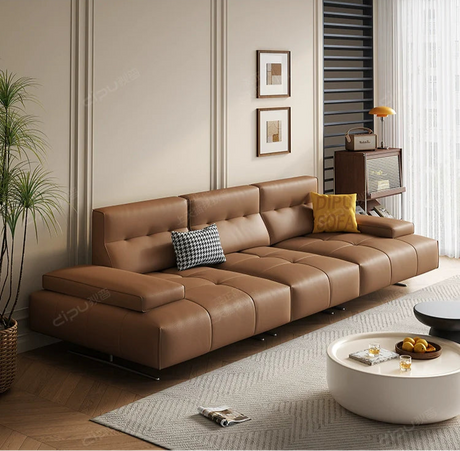 DIPU Jase Classic Cowhide Sofa from DIPU