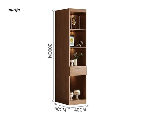 MEIHOUSE Medieval Rattan Glass Door Bedroom Wardrobe Modern Storage from MEIHOUSE