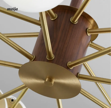 CH LIGHTING Magic Bean Copper Bedroom Ceiling Lamp from CH LIGHTING