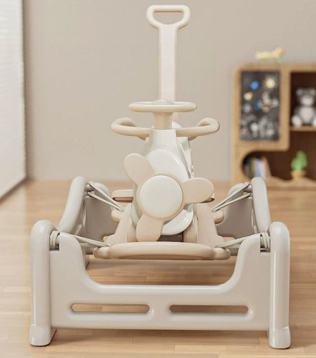 MIGOBEAR Two-in-One Airplane Rocker Children's Swings from KAWADENO
