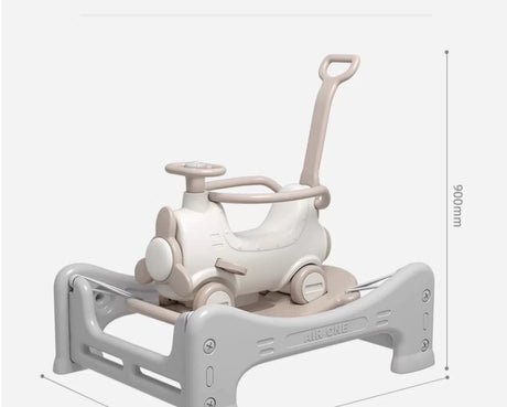 MIGOBEAR Two-in-One Airplane Rocker Children's Swings from KAWADENO